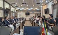 نشست صمیمانه معاون بین‌الملل دانشگاه با نمایندگان دانشجویان MBBS