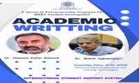 کارگاه (Academic Writing) ویژه دانشجویان بین‌المللی MBBS با رویکرد بهره‌گیری از ابزارهای هوش مصنوعی برگزار شد.